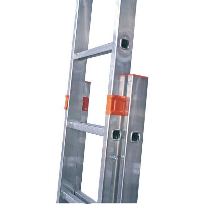 Алюминиевая лестница двухсекционная KRAUSE Fabilo 2x9 ступеней
