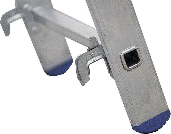 Двухсекционная алюминиевая лестница DUOMAX 2x11 ступеней
